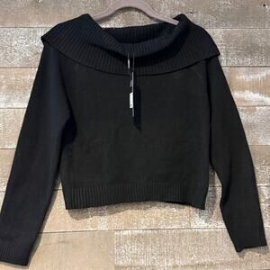 Fashion Nova | Layla Off Shoulder Sweater - Black